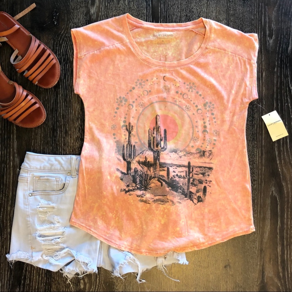 🌟Lucky Brand🌟 Desert tee